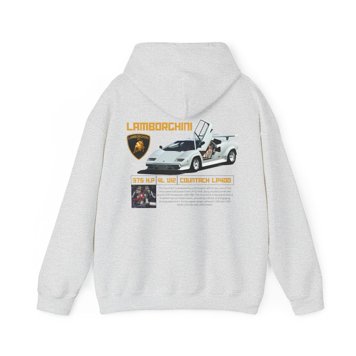 Lamborghini Countach Hoodie