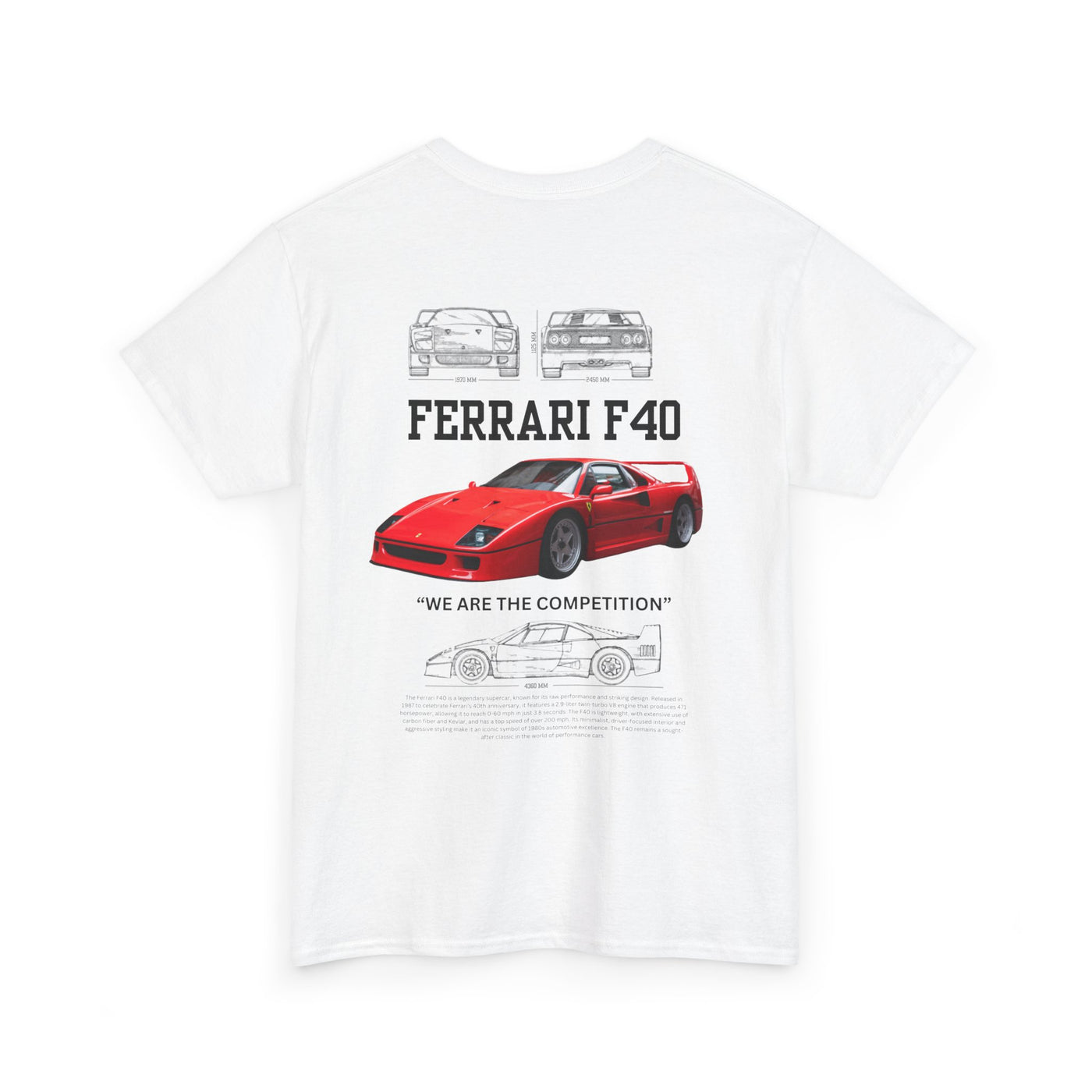 Ferrari F40 T-Shirt