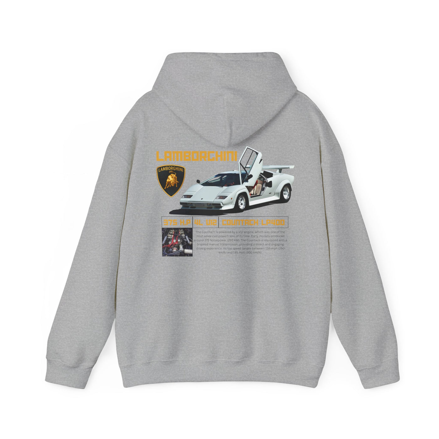 Lamborghini Countach Hoodie