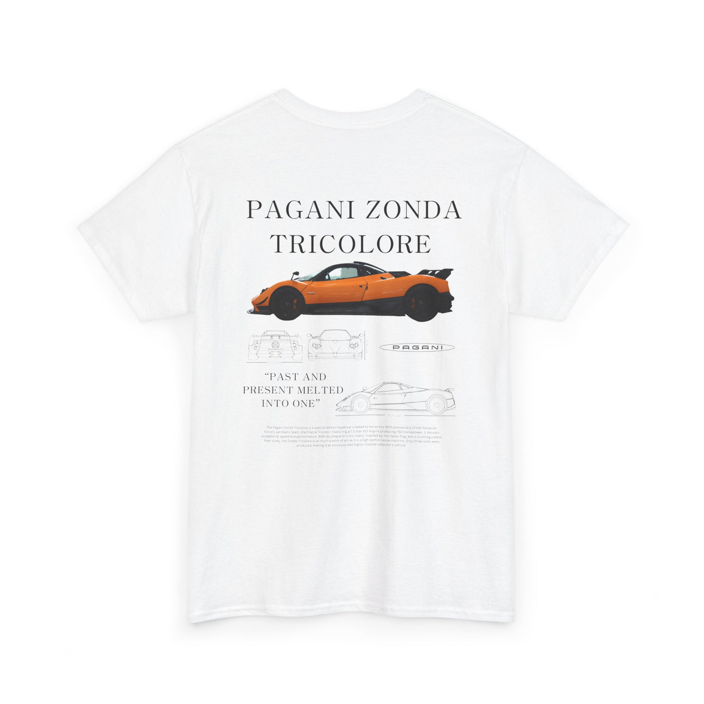 Pagani Zonda Tricolore T-Shirt