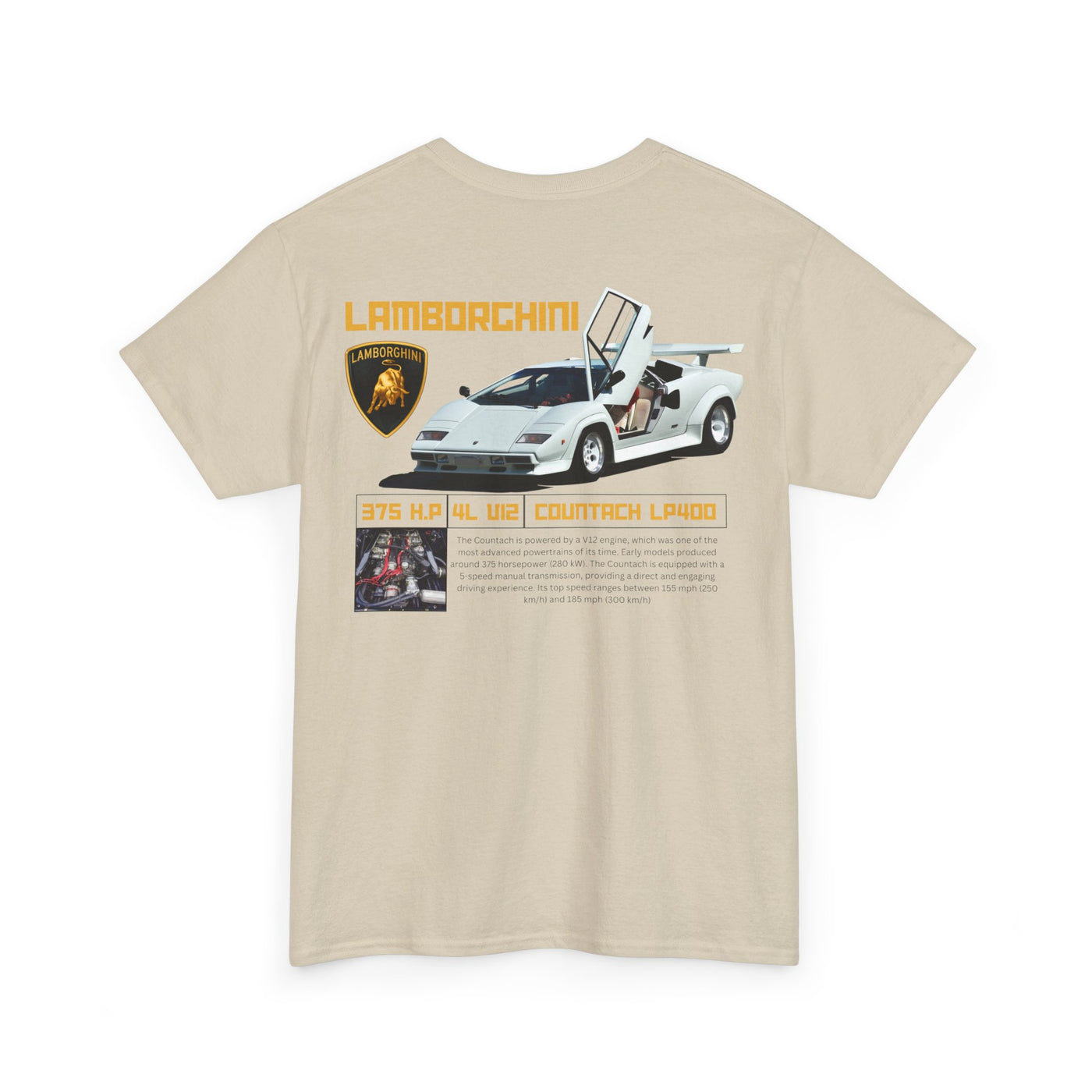 Lamborghini Countach Tee