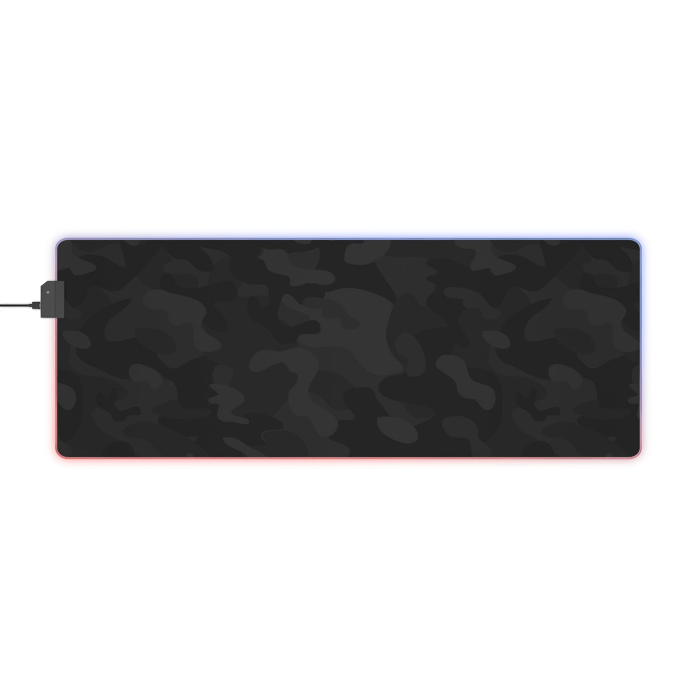 LED Black Camo Mousepad